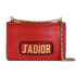 J'Adior Chain Bag, &pound;850, Handbags, Red, Leather, Front view